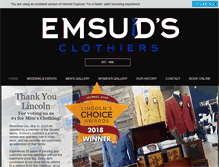 Tablet Screenshot of emsuds.com